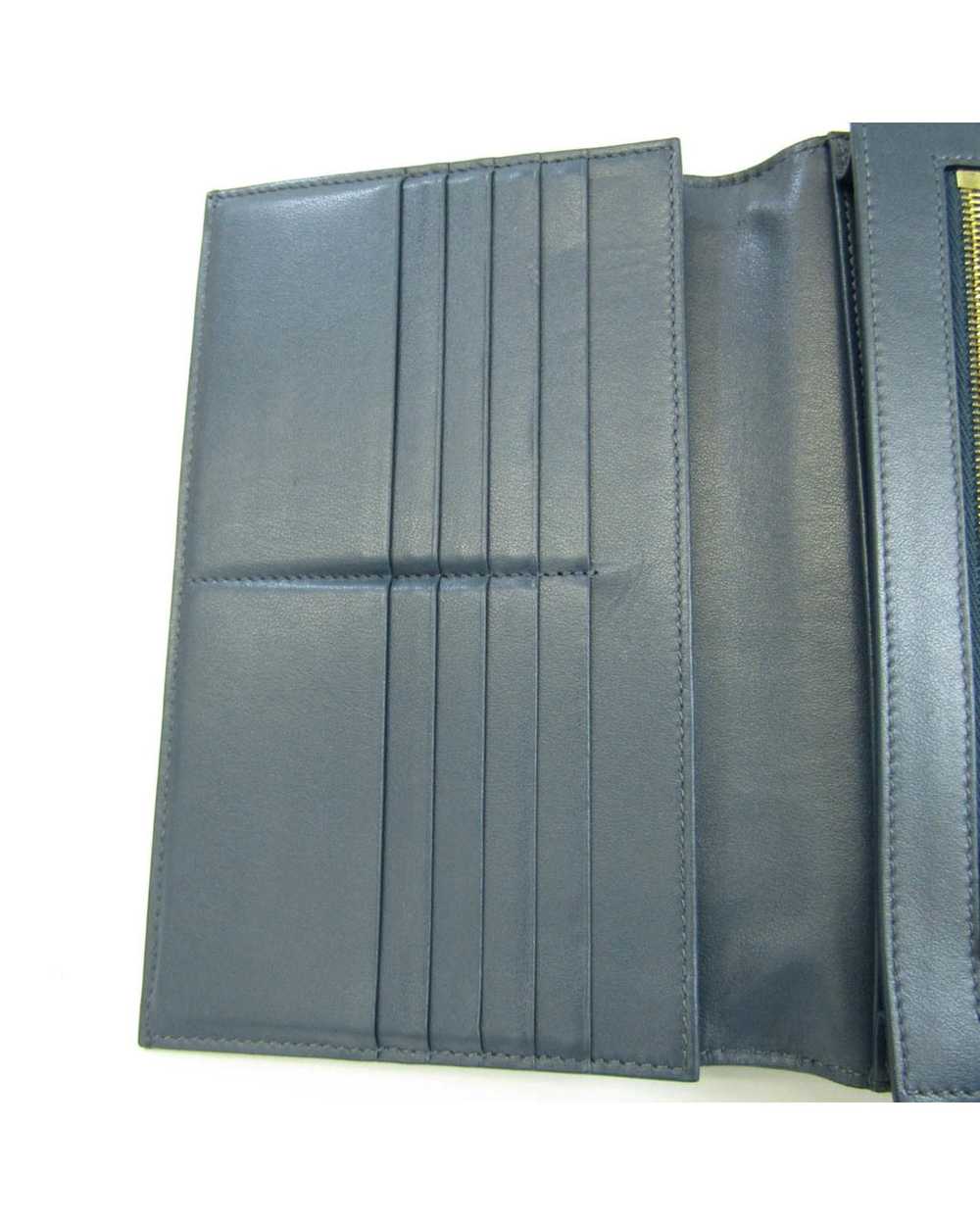 Celine Navy Leather Wallet - Practical and Elegant - image 9