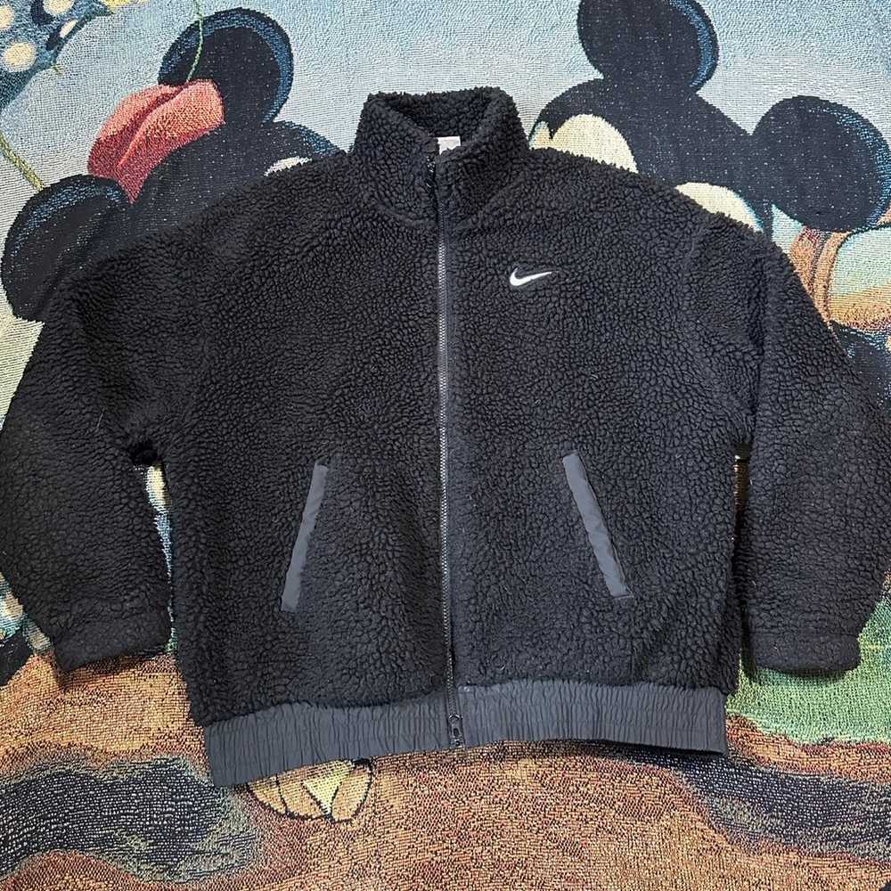 Ladies Nike Swoosh Plush Jacket - image 1