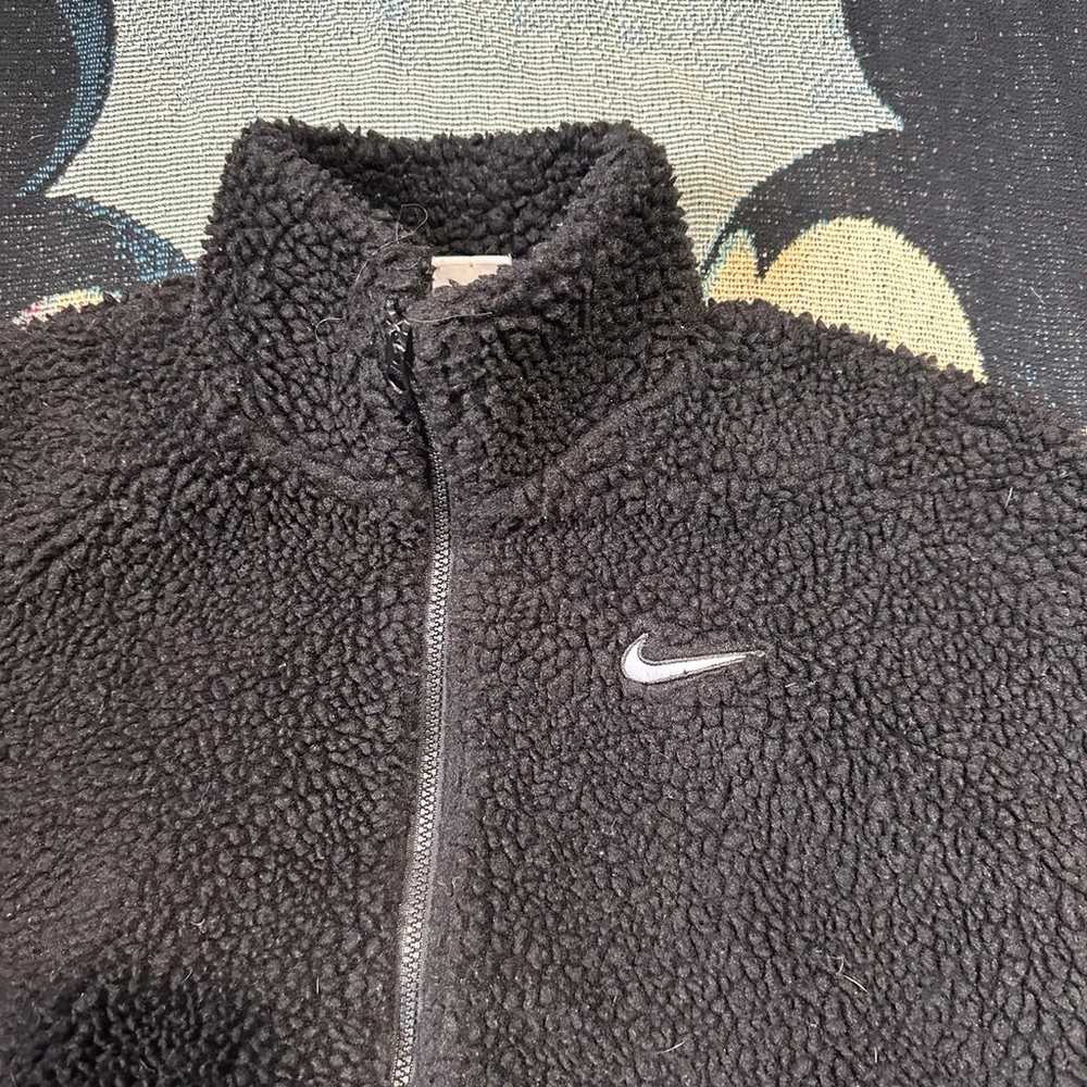 Ladies Nike Swoosh Plush Jacket - image 2
