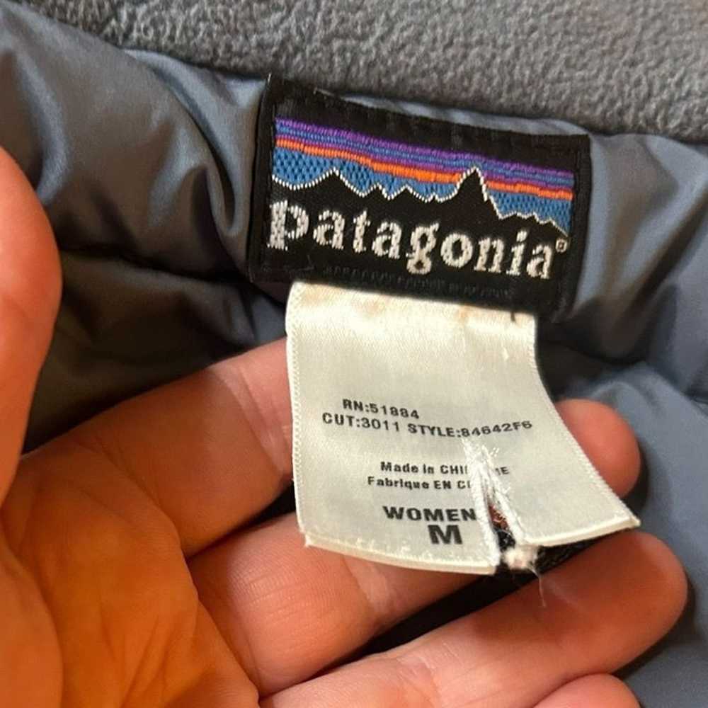 Patagonia Down Puffer Vest Black Medium Women Zip… - image 2