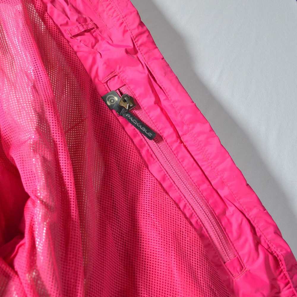 Columbia Hooded rain jacket Size XL in Pink and G… - image 8