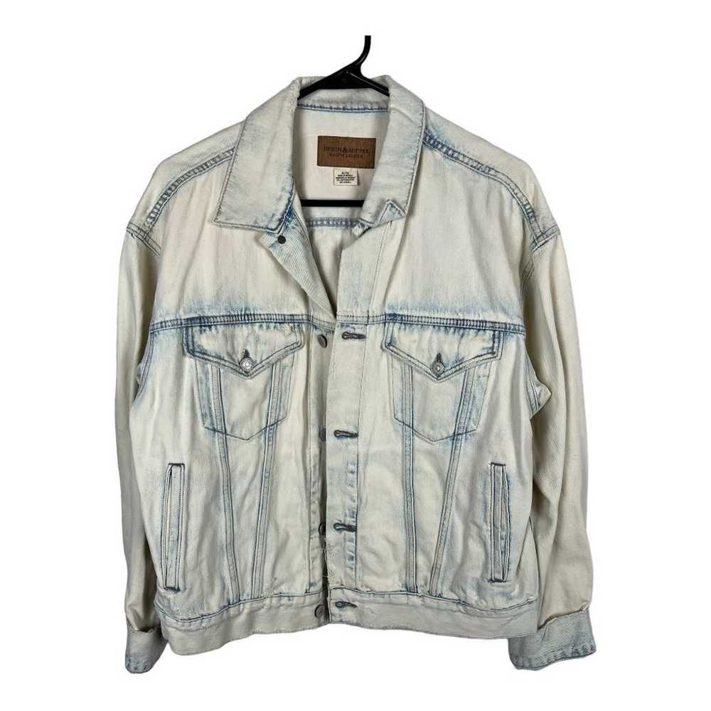 Ralph Lauren denim and supply bleached distressed… - image 1
