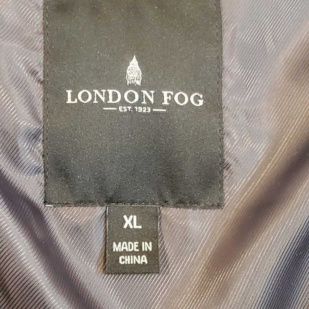 London Fog Womens XL Navy Blue Gray Wool Blend Pe… - image 7