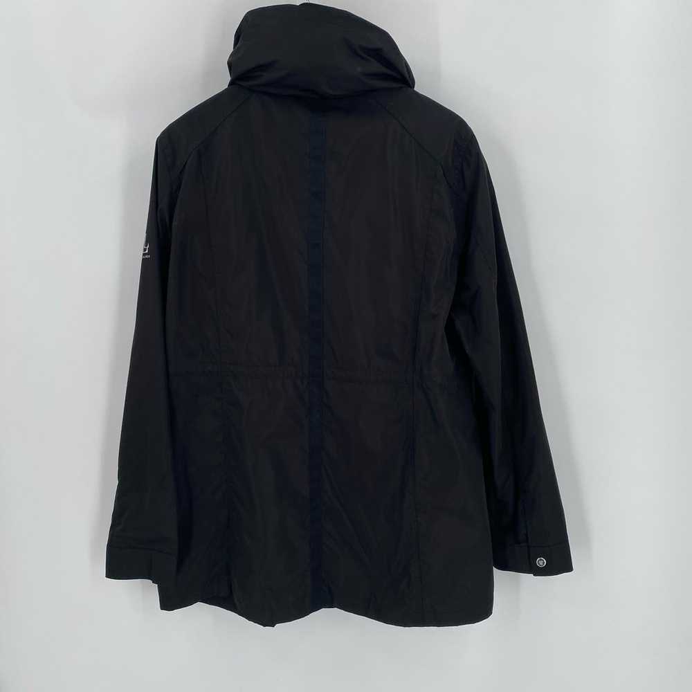 Lauren Ralph Lauren black rain coat womens XL - image 3