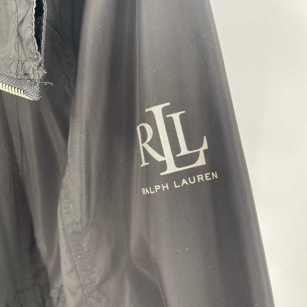 Lauren Ralph Lauren black rain coat womens XL - image 9
