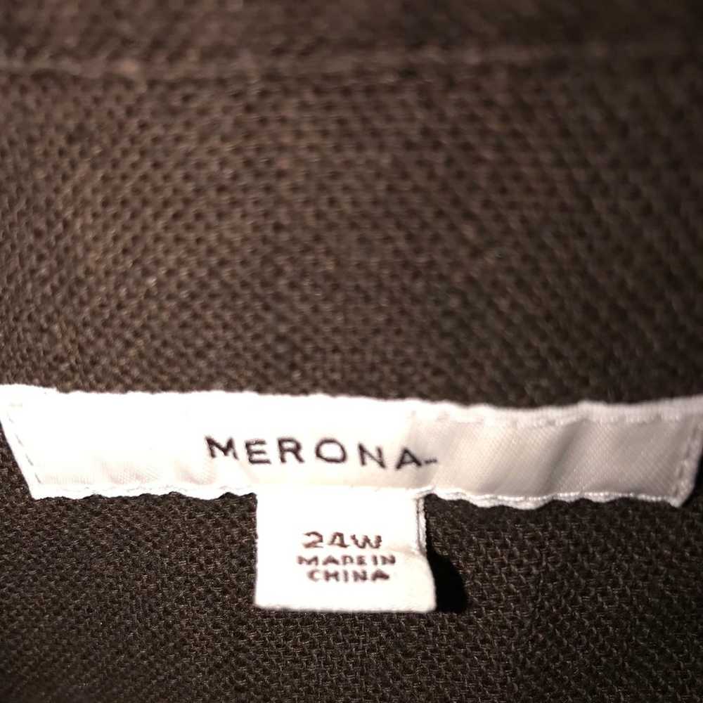 Merona Linen-Blend Blazer-Jacket - image 5