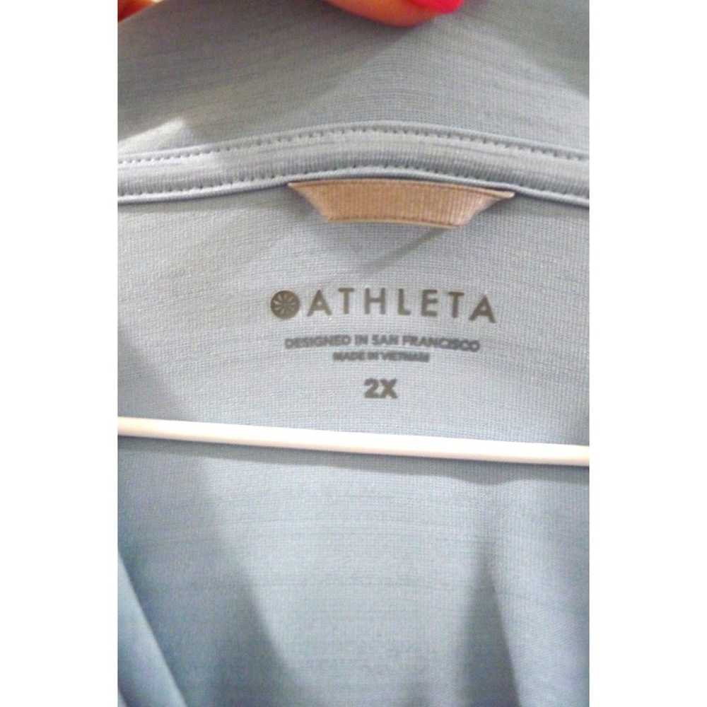 ATHLETA PACIFICA ILLUME UPF RELAXED JACKET - TEAL… - image 5