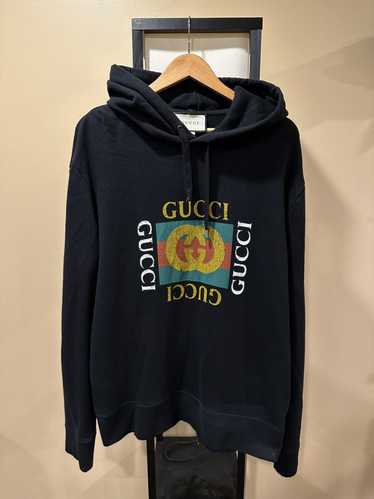 Gucci × Luxury Gucci Bootleg Logo Black Classic Pu
