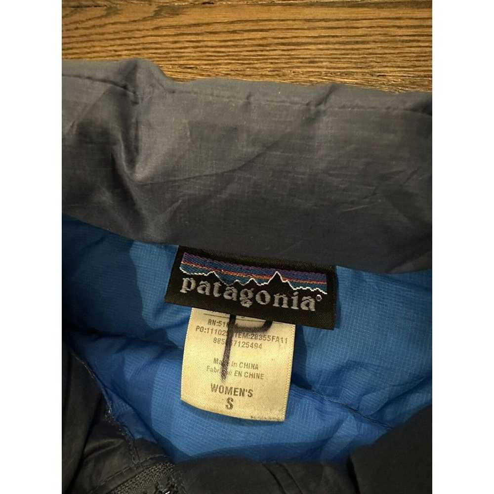 PATAGONIA Long Down Jacket Small Blue Women's Lad… - image 3
