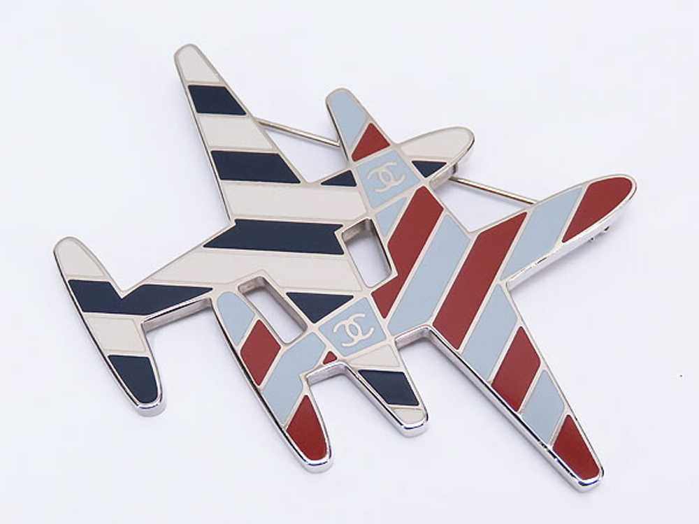 Chanel Airline Coco Mark Airplane Motif Striped B… - image 2