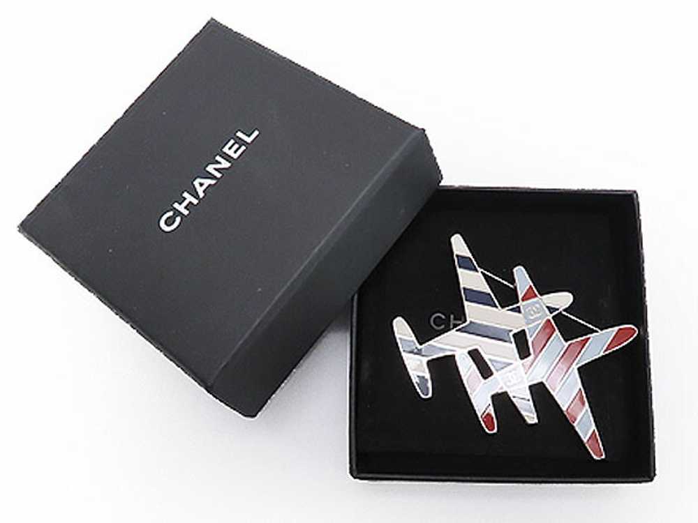 Chanel Airline Coco Mark Airplane Motif Striped B… - image 7