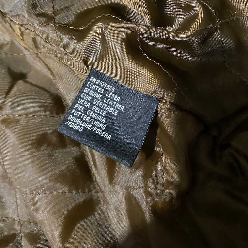 Leather shearling women’s jacket - image 3