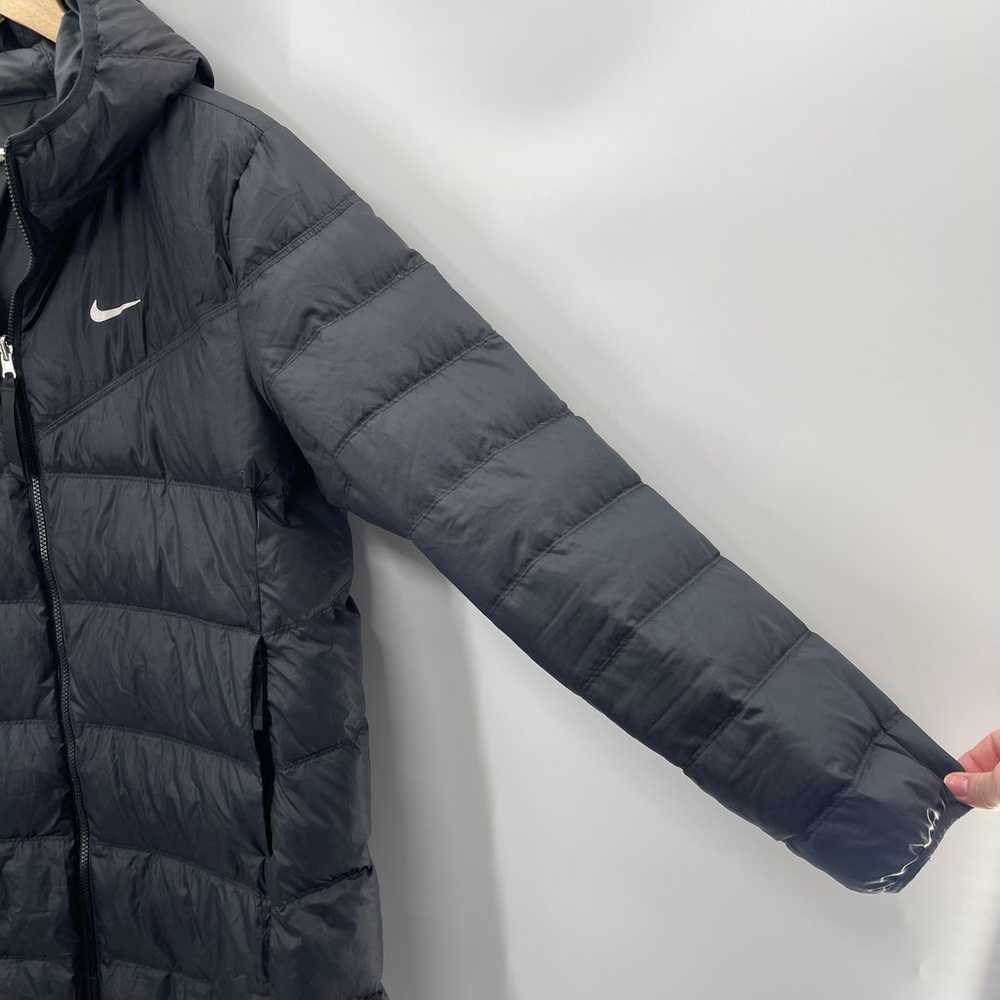 Nike Down Filled Reversible Long Puffer Coat Jack… - image 4