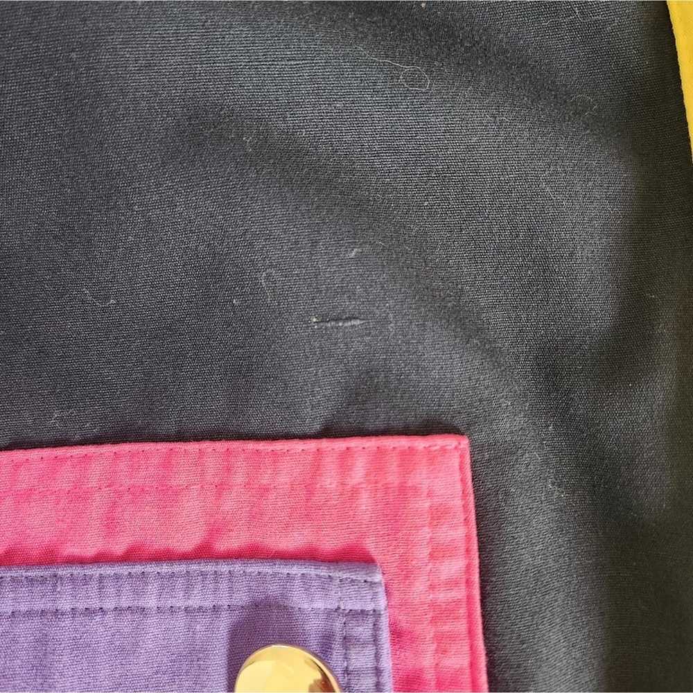 Sandra Ow- Wing Vintage Color Block Jacket for N.… - image 11