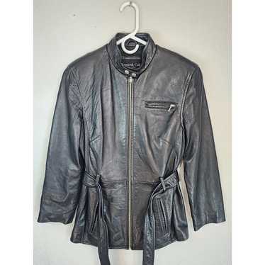 Kenneth Cole Leather Jacket Genuine Leather Blazer