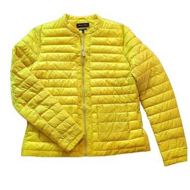 Massimo Dutti Packable Down Puffer Jacket Canary … - image 1