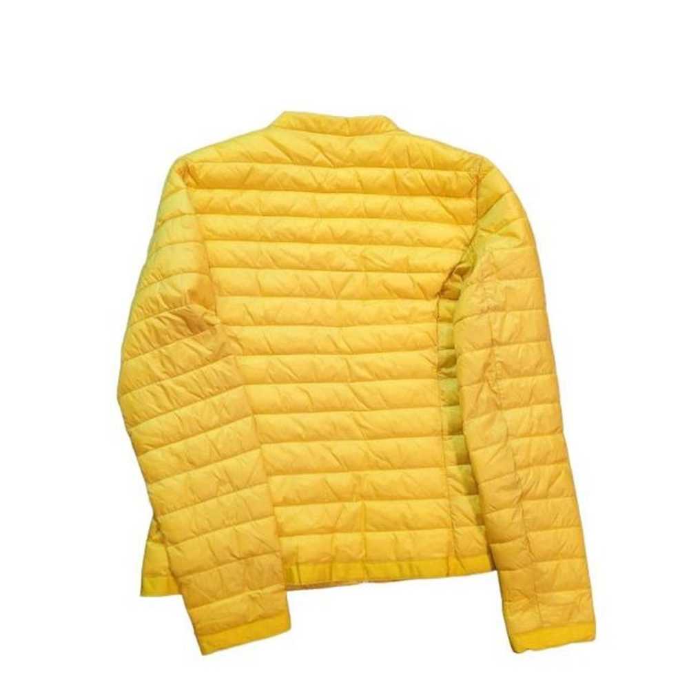 Massimo Dutti Packable Down Puffer Jacket Canary … - image 2