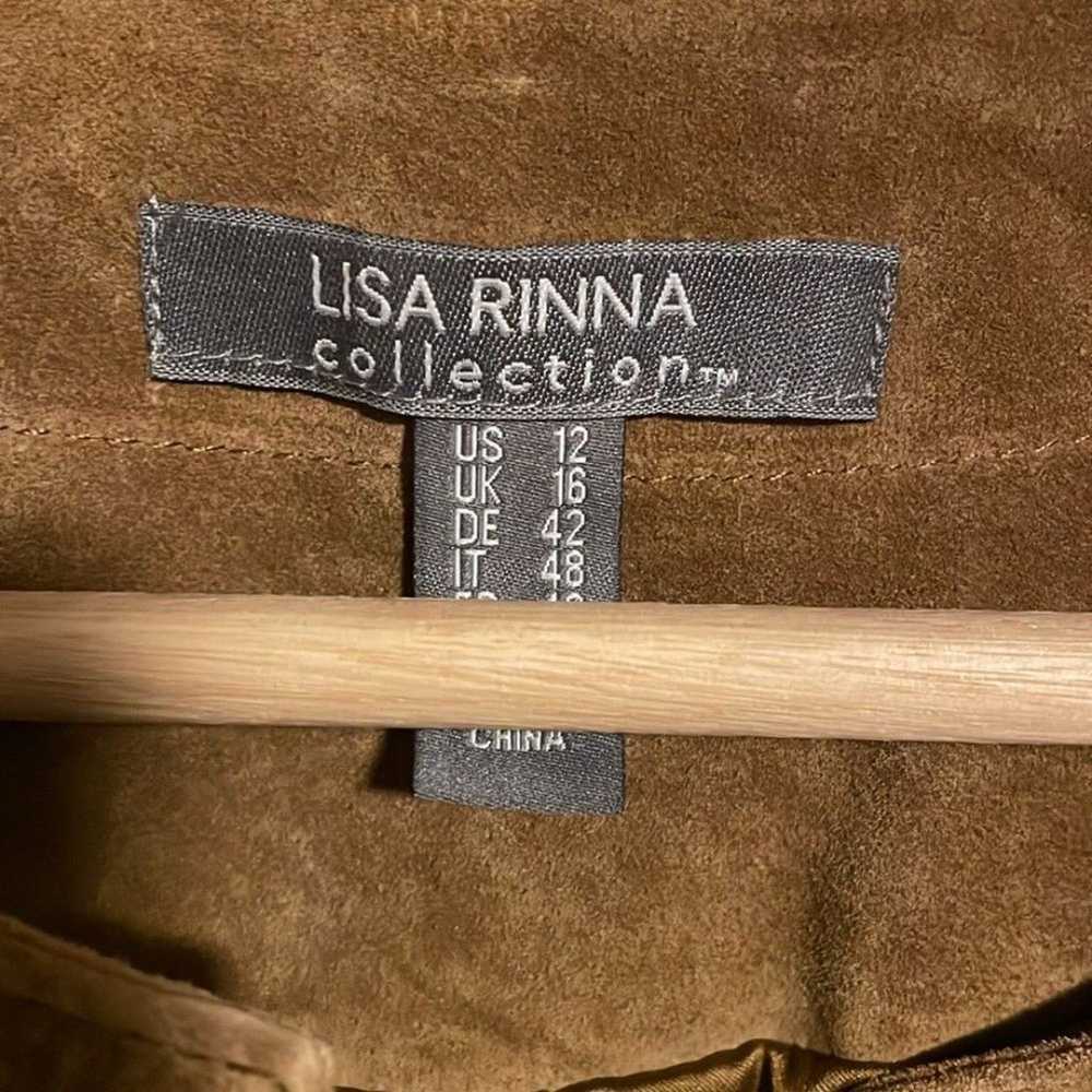Lisa Rinna Collection Genuine Italian Leather Ope… - image 5