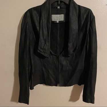 Bod & Christensen Black Leather Jacket