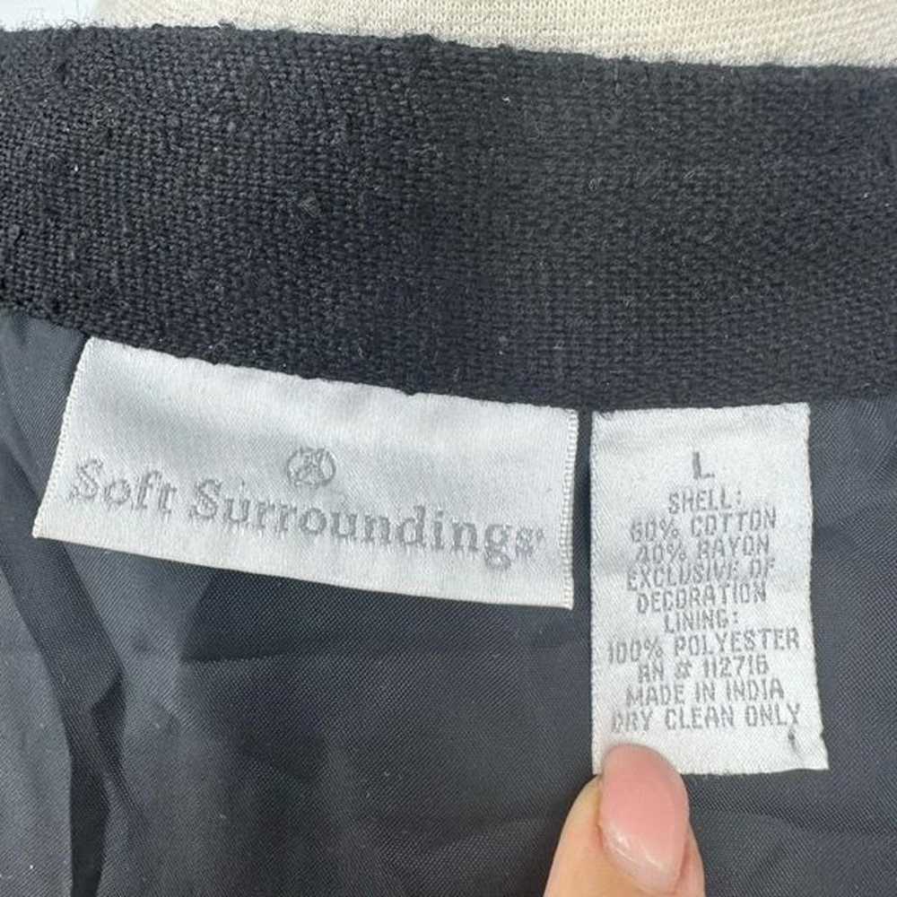 Soft Surroundings Women’s Kaftan Jacket Size L Em… - image 7