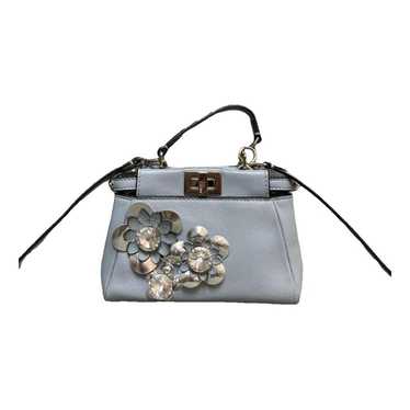 Fendi Peekaboo mini pocket leather handbag - image 1