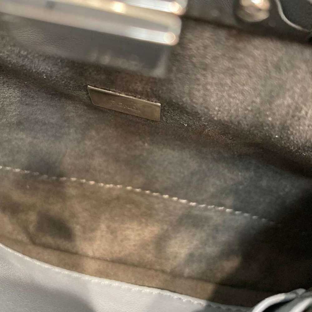 Fendi Peekaboo mini pocket leather handbag - image 4