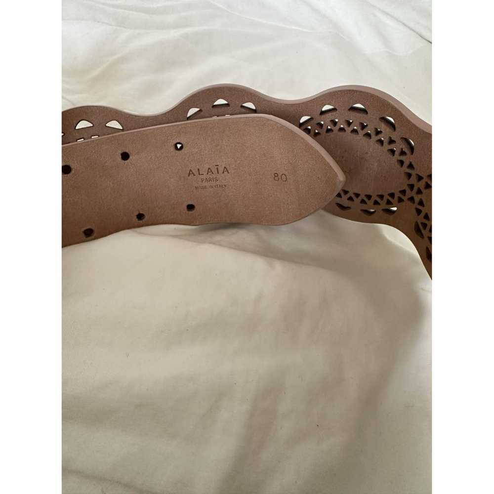 Alaïa Leather belt - image 5