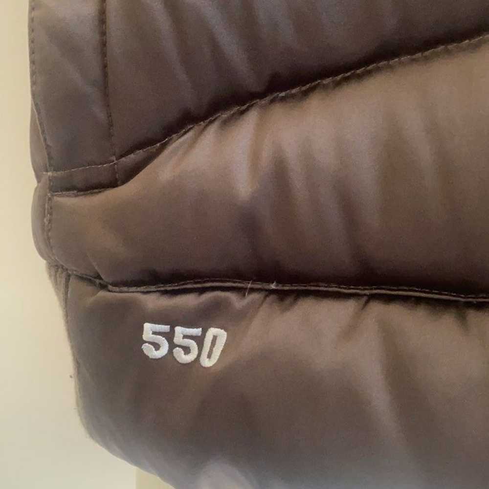 The North Face Puffer Vest brown small - image 2