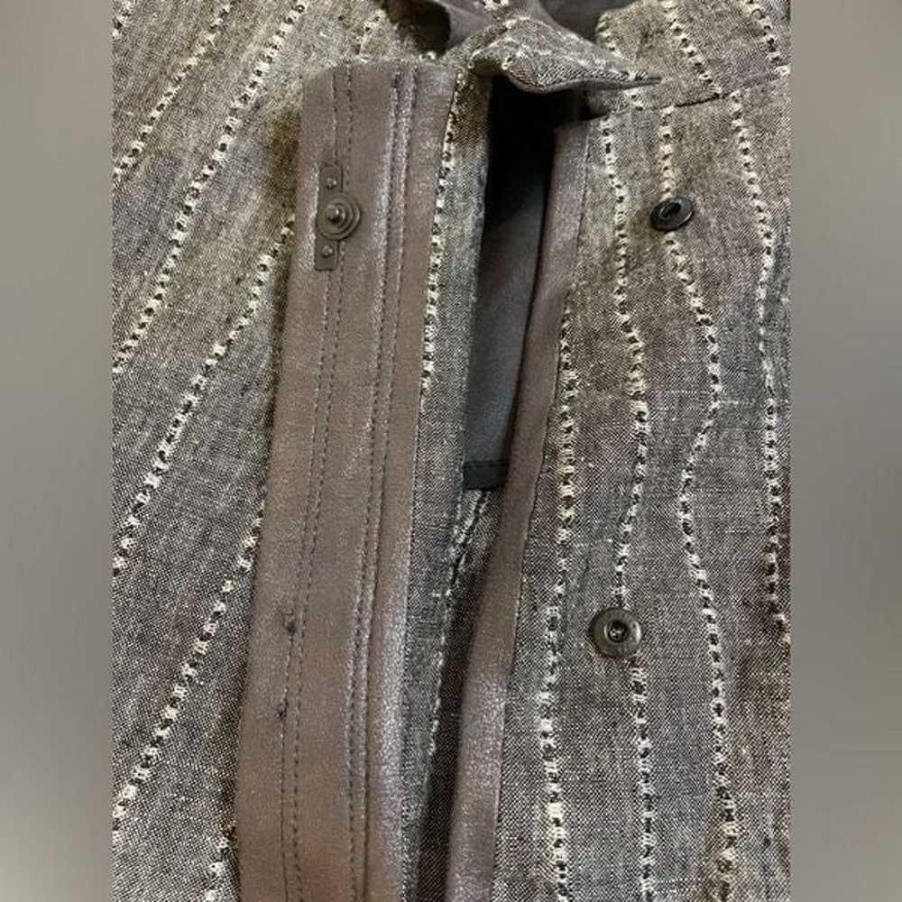 Beate Heymann Street Couture striped linen jacket… - image 6