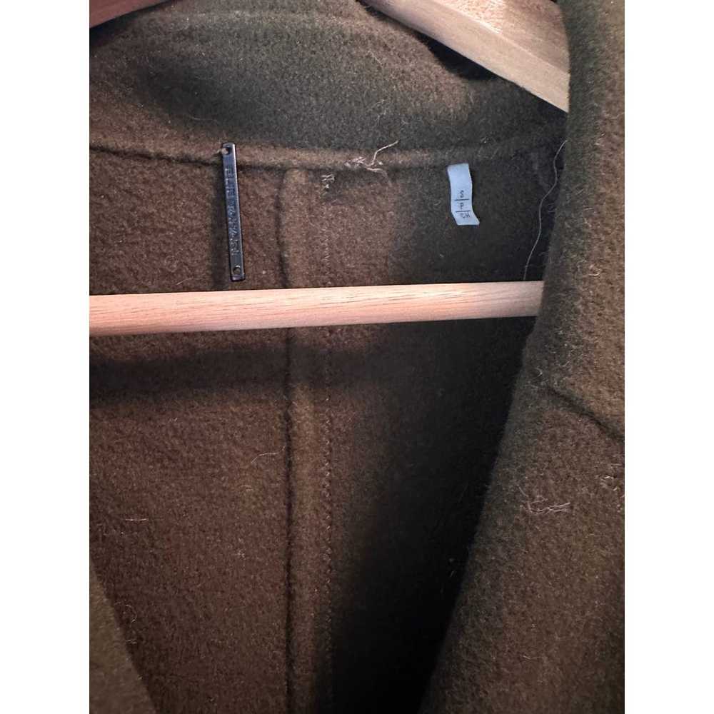 ELIE TAHARI Edna Double-Breasted Wool Jacket Oliv… - image 3