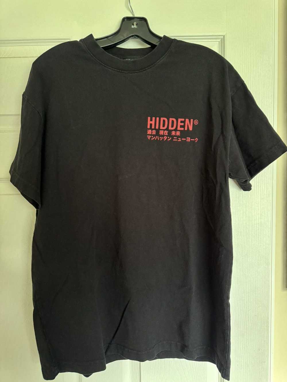 HIDDEN Hidden NY logo tee black/red - image 1