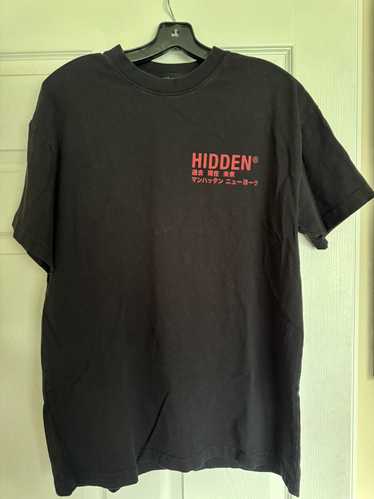 HIDDEN Hidden NY logo tee black/red