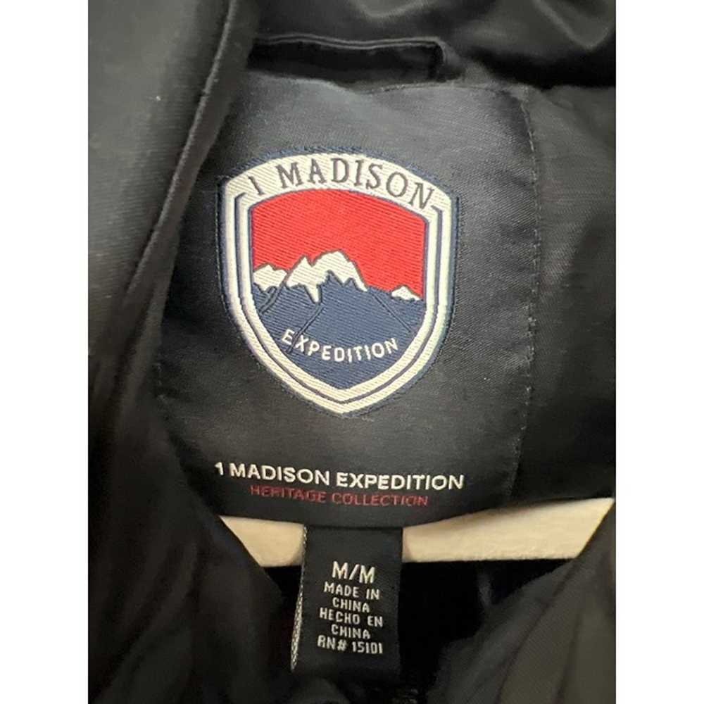 1 Madison Expedition Long Black Parka with Remove… - image 9