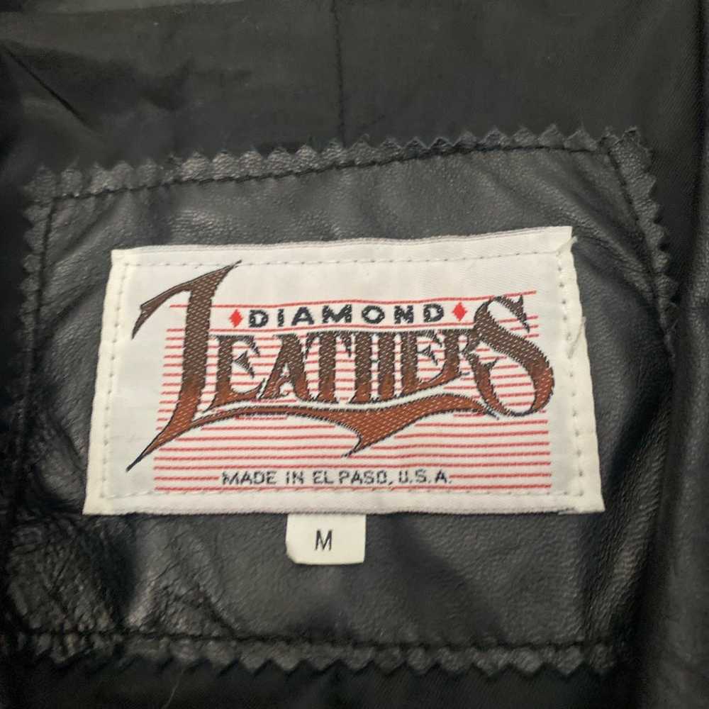 Vintage Diamond Leathers Fringe Jacket - image 3