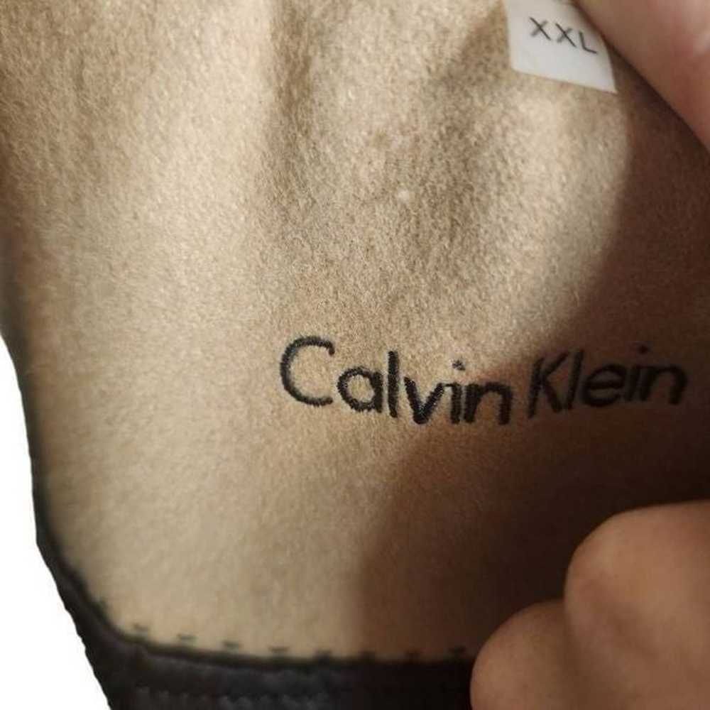 Calvin Klein Light Camel Single Breasted Wool Ble… - image 2
