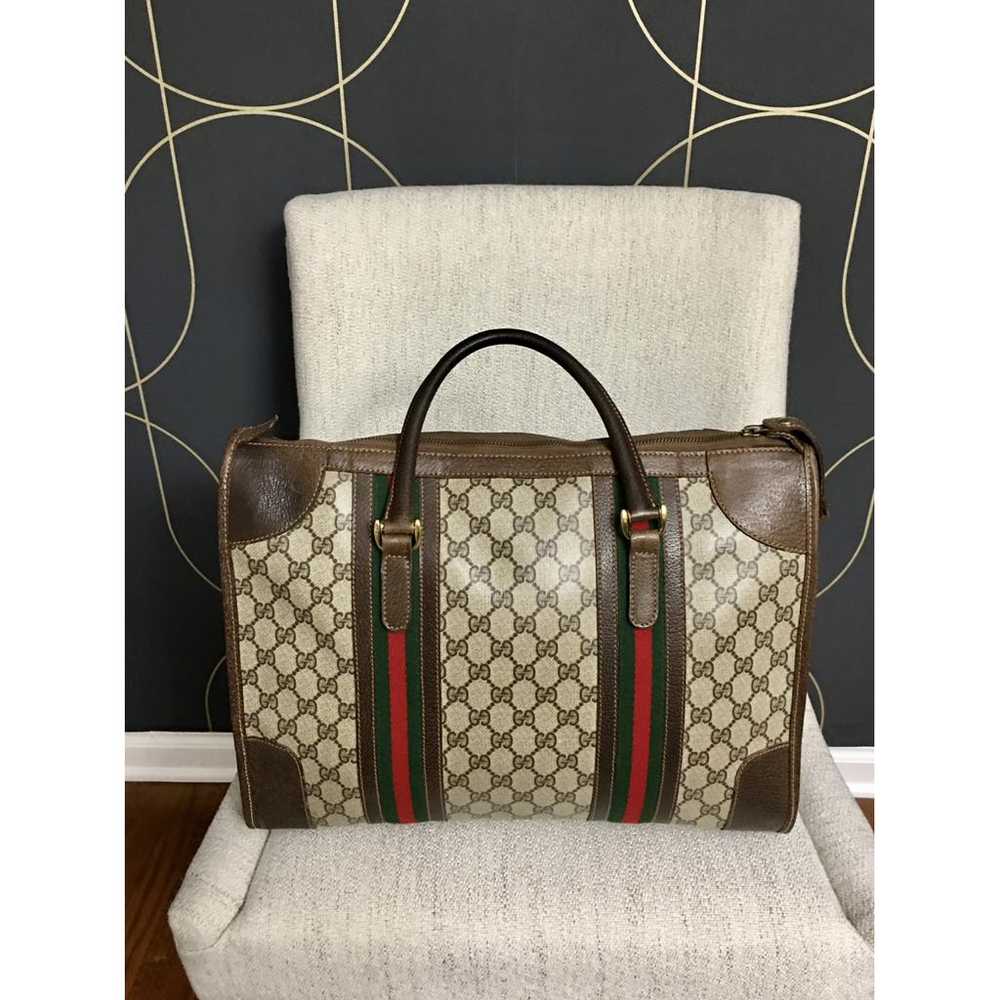 Gucci Ophidia Boston patent leather handbag - image 5