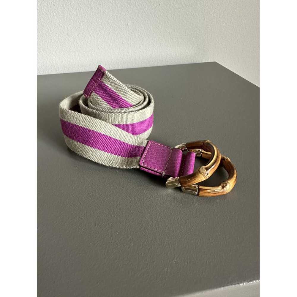 Gucci D-ring cloth belt - image 5