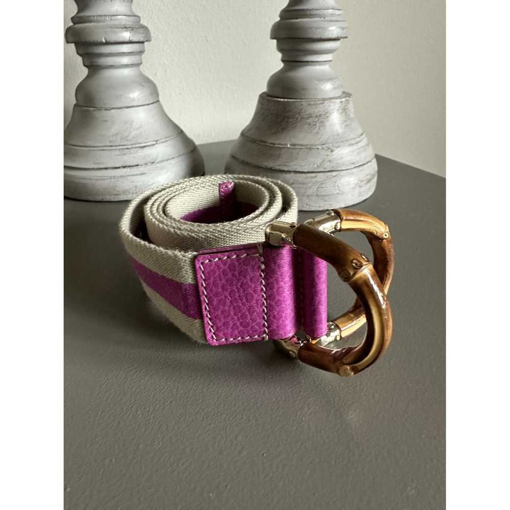 Gucci D-ring cloth belt - image 6