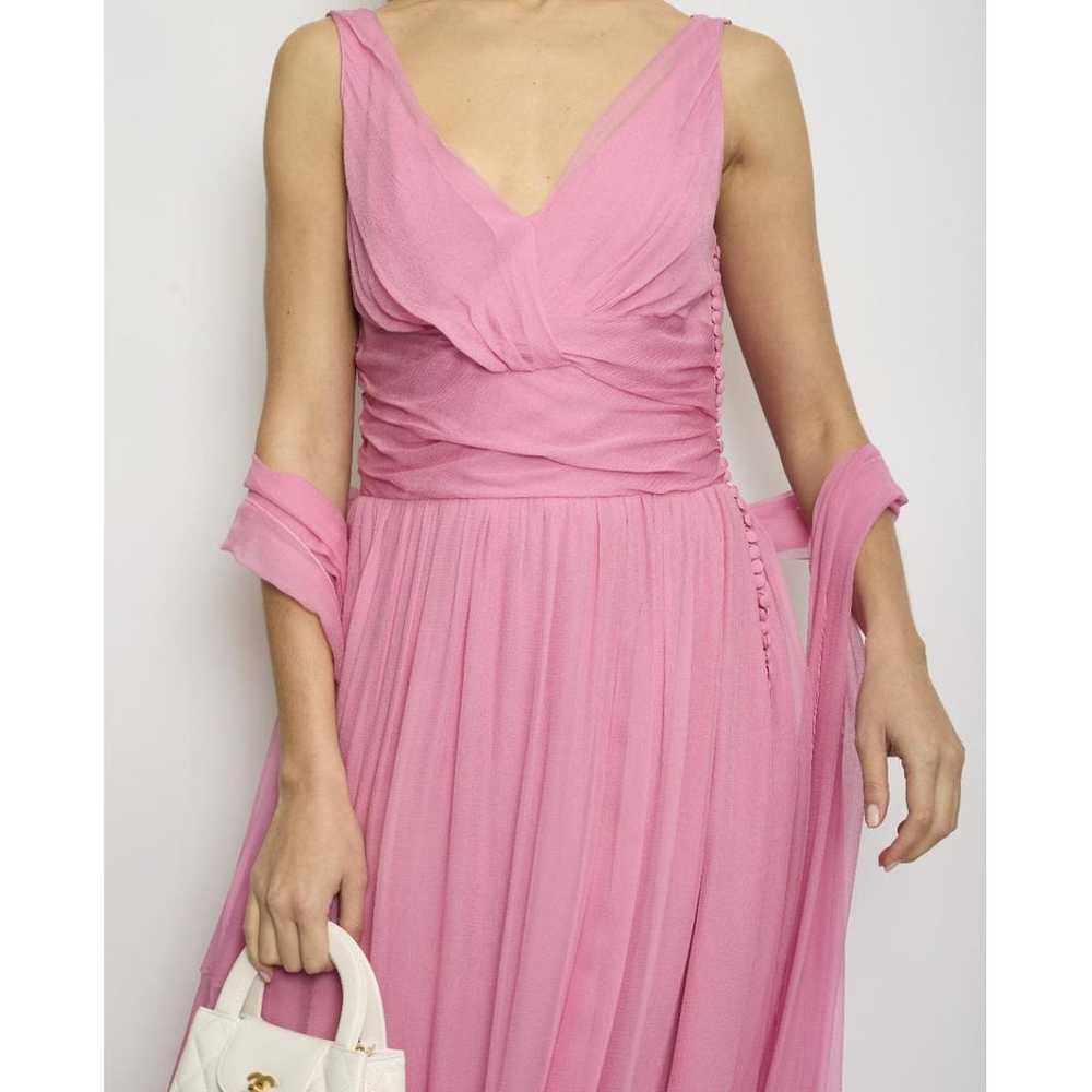 Dior Silk maxi dress - image 9