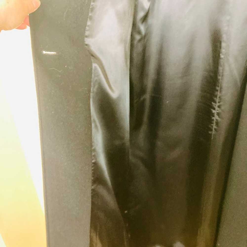 Talbots Cashmere Wool Blend Black Jacket Large Lo… - image 7