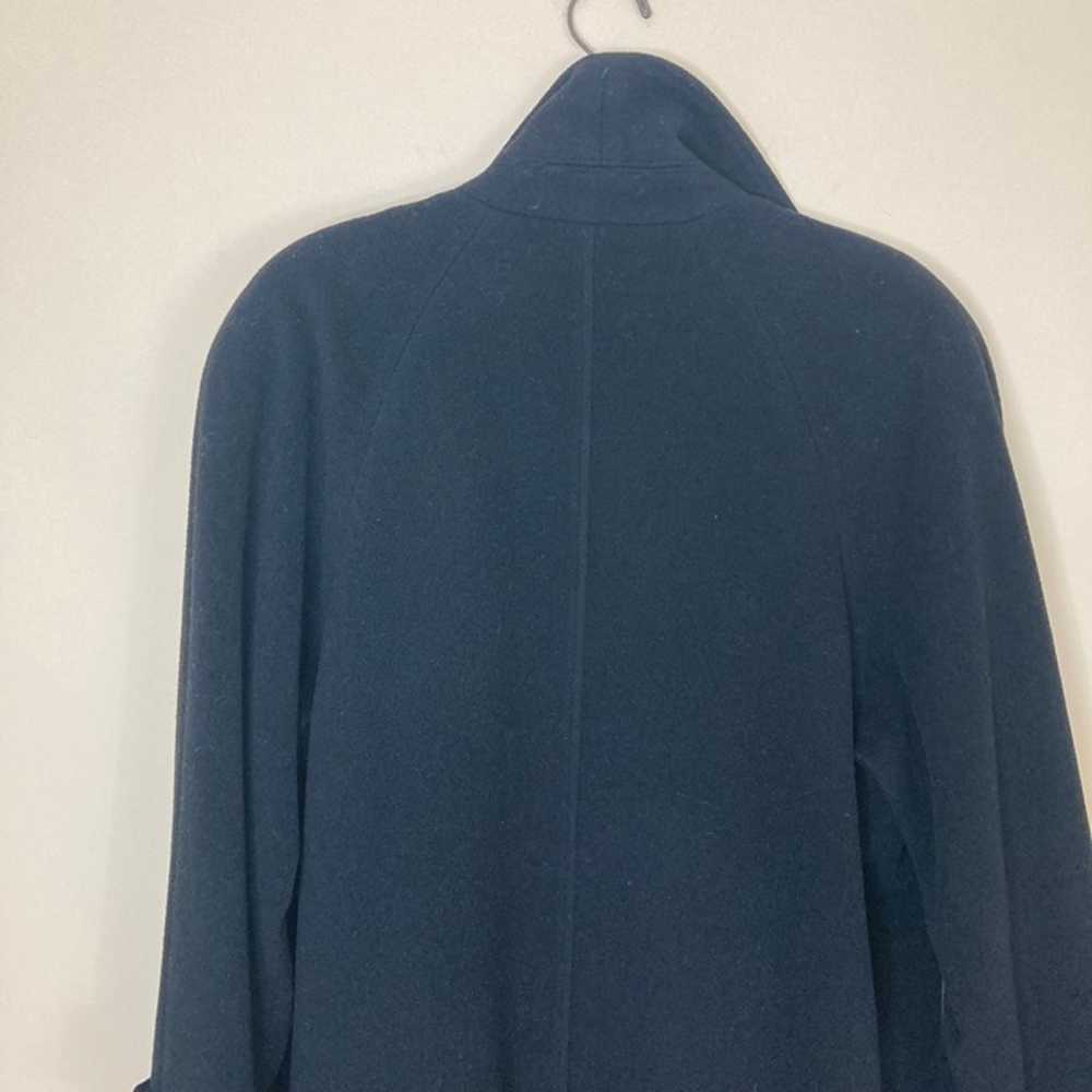 Talbots Cashmere Wool Blend Black Jacket Large Lo… - image 9