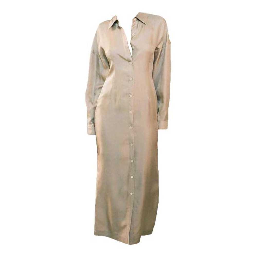 Maryam Nassir Zadeh Silk maxi dress - image 2