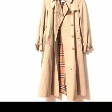 Vintage Burberry Classic Tan Trench Coat