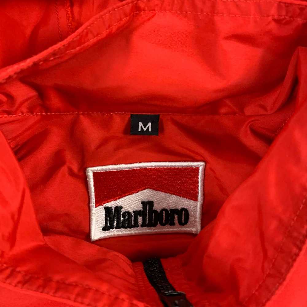 Vintage Red Marlboro Windbreaker - M - 90s - image 3
