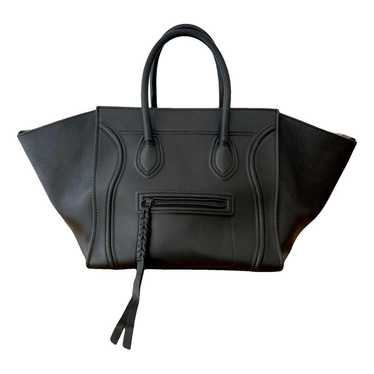 Celine Luggage Phantom leather handbag
