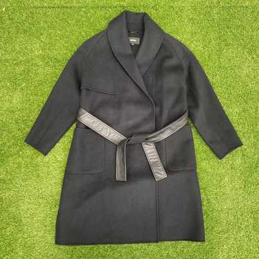 Mackage Thalia Double-Face Wool Robe Coat $990 - image 1