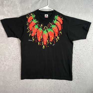 Fruit Of The Loom Vintage 90s Texas Hot Pepper Sp… - image 1