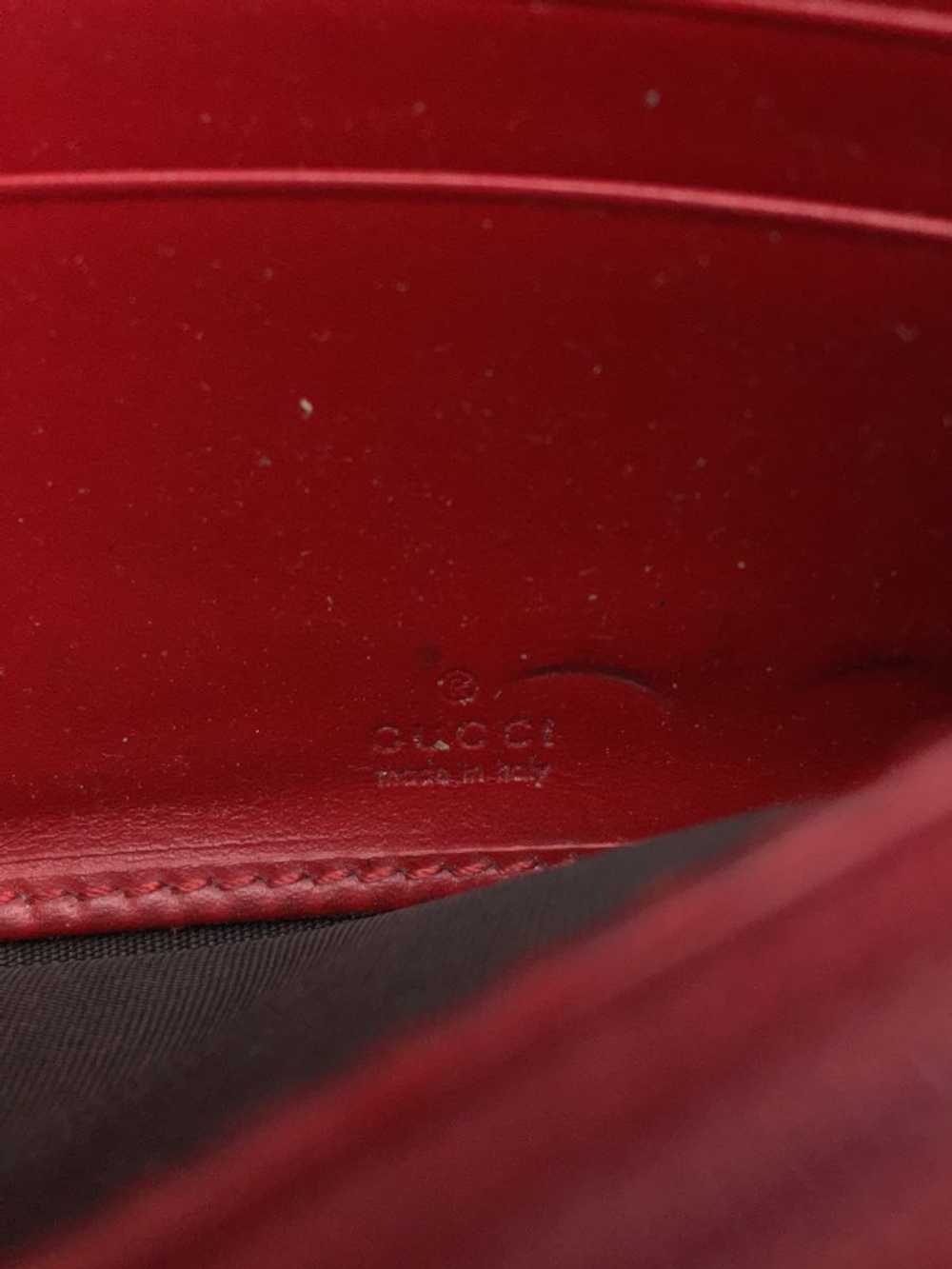 Used Gucci Long Wallet Guccisima/Leather/Red/Allo… - image 3