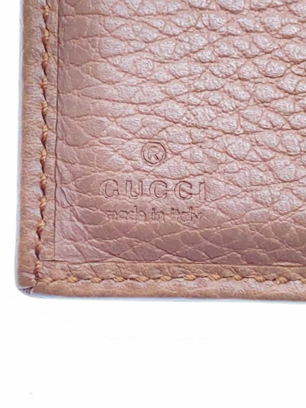 Used Gucci Gg Marmont/Trifold Wallet/Leather/Beig… - image 3