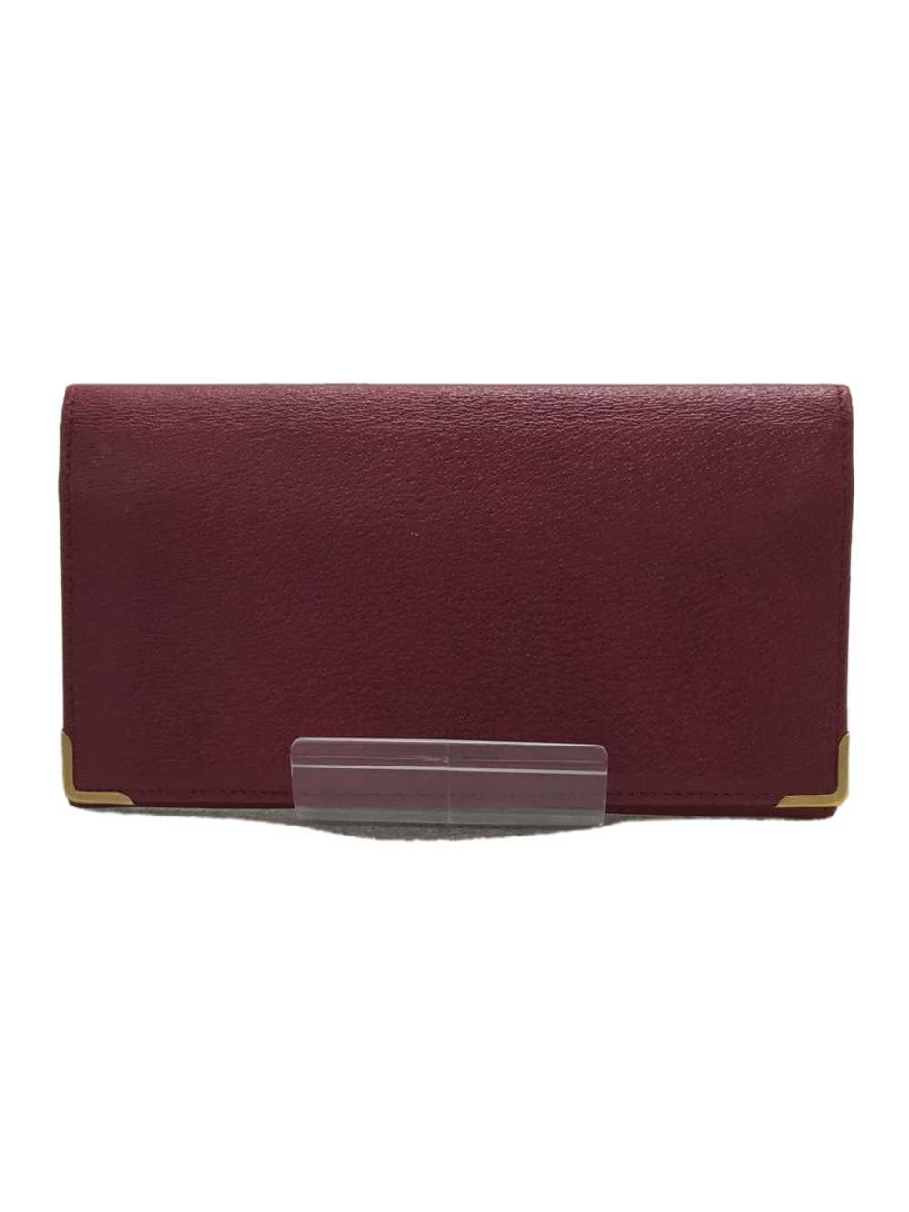 Used Gucci Long Wallet/--/Red/Plain/Ladies/120943… - image 1